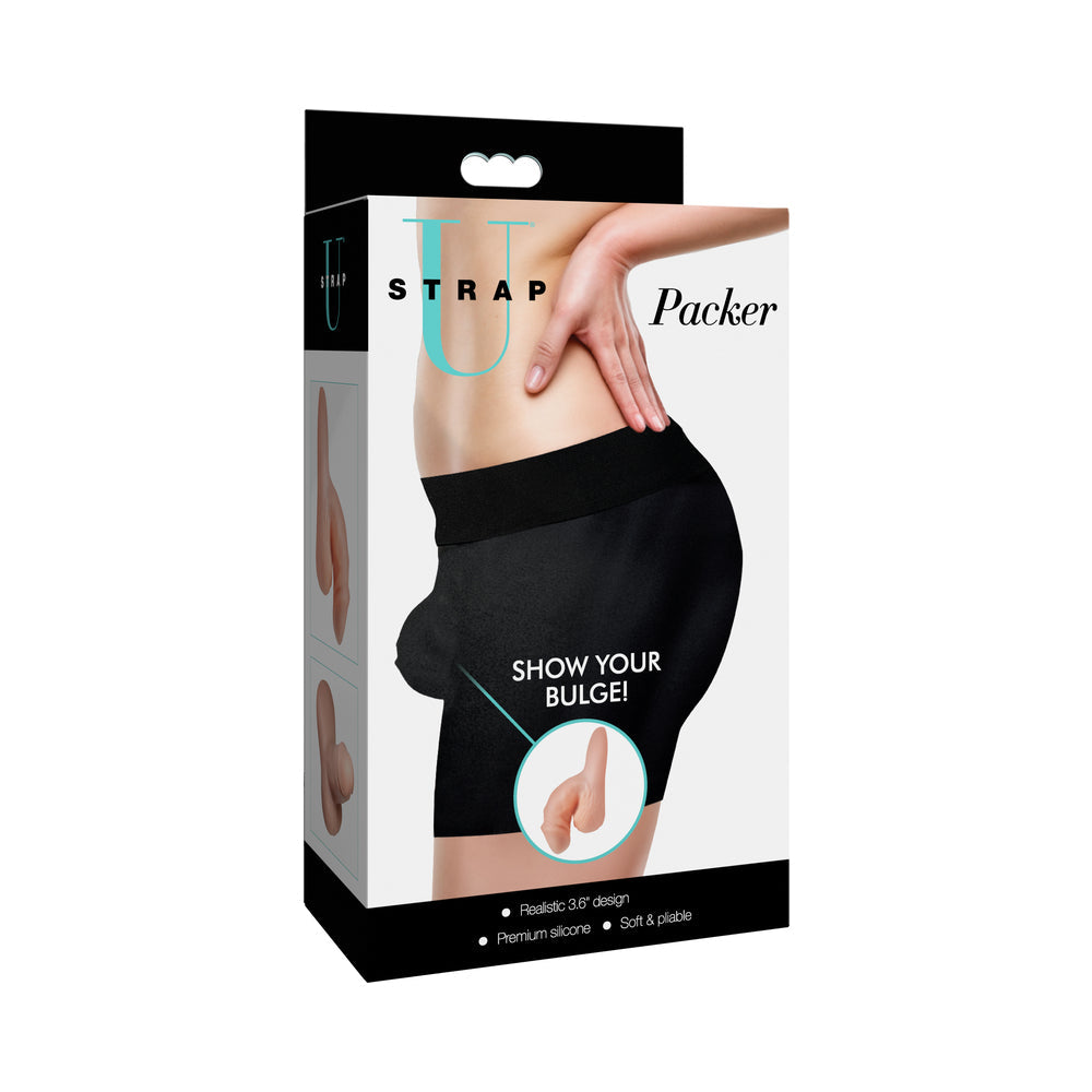 Strap U 3.6 " Silicone Packer Dildo Light