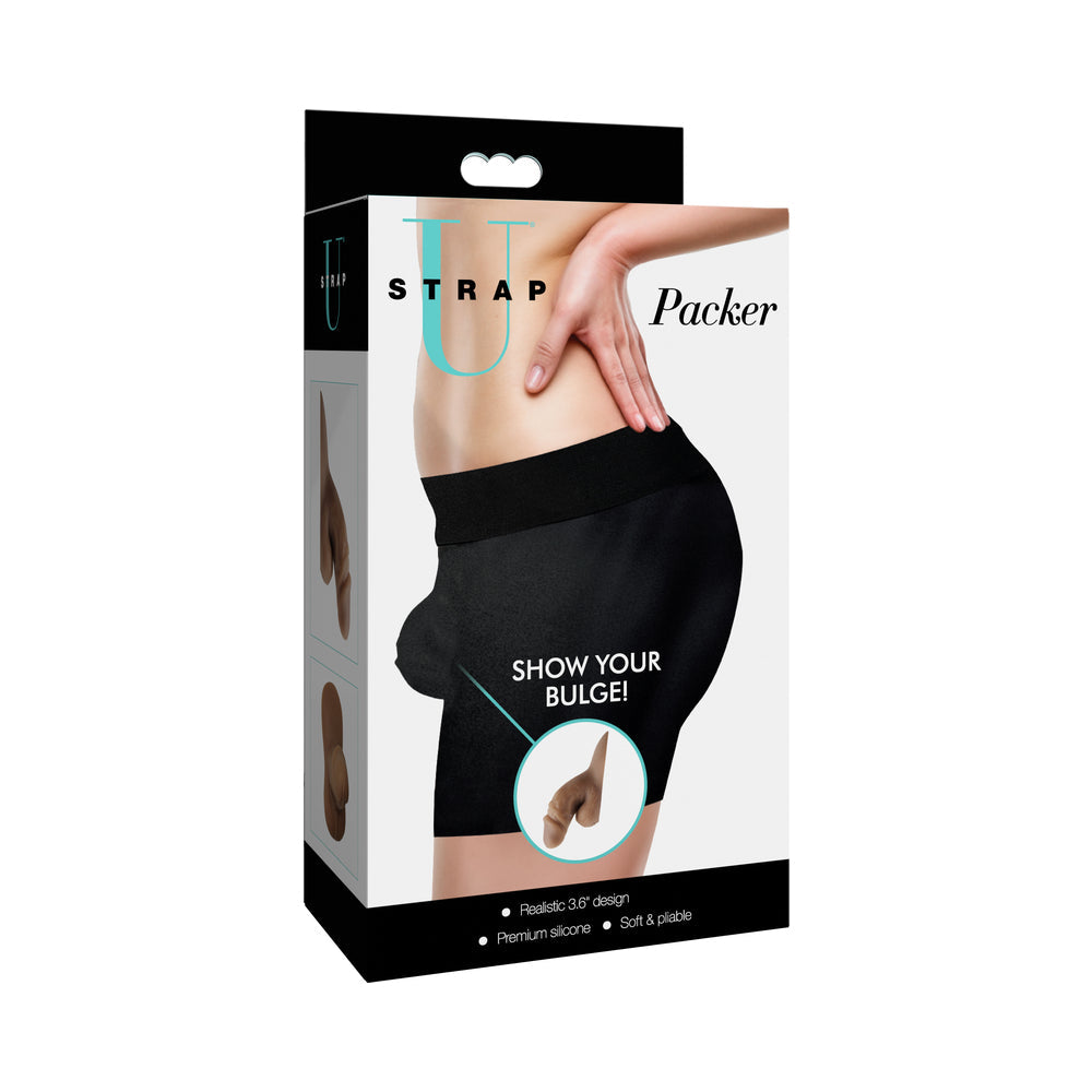 Strap U 3.6 " Silicone Packer Dildo Medium