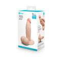 b-Vibe Slipskin Realistic Silicone Dildo 6 " Girthy Cream