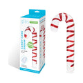 Glas Candy Cane Dream 7.5 " Glass Dildo