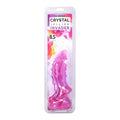 Crystal Jellies Invader 8.5 " Dildo Purple
