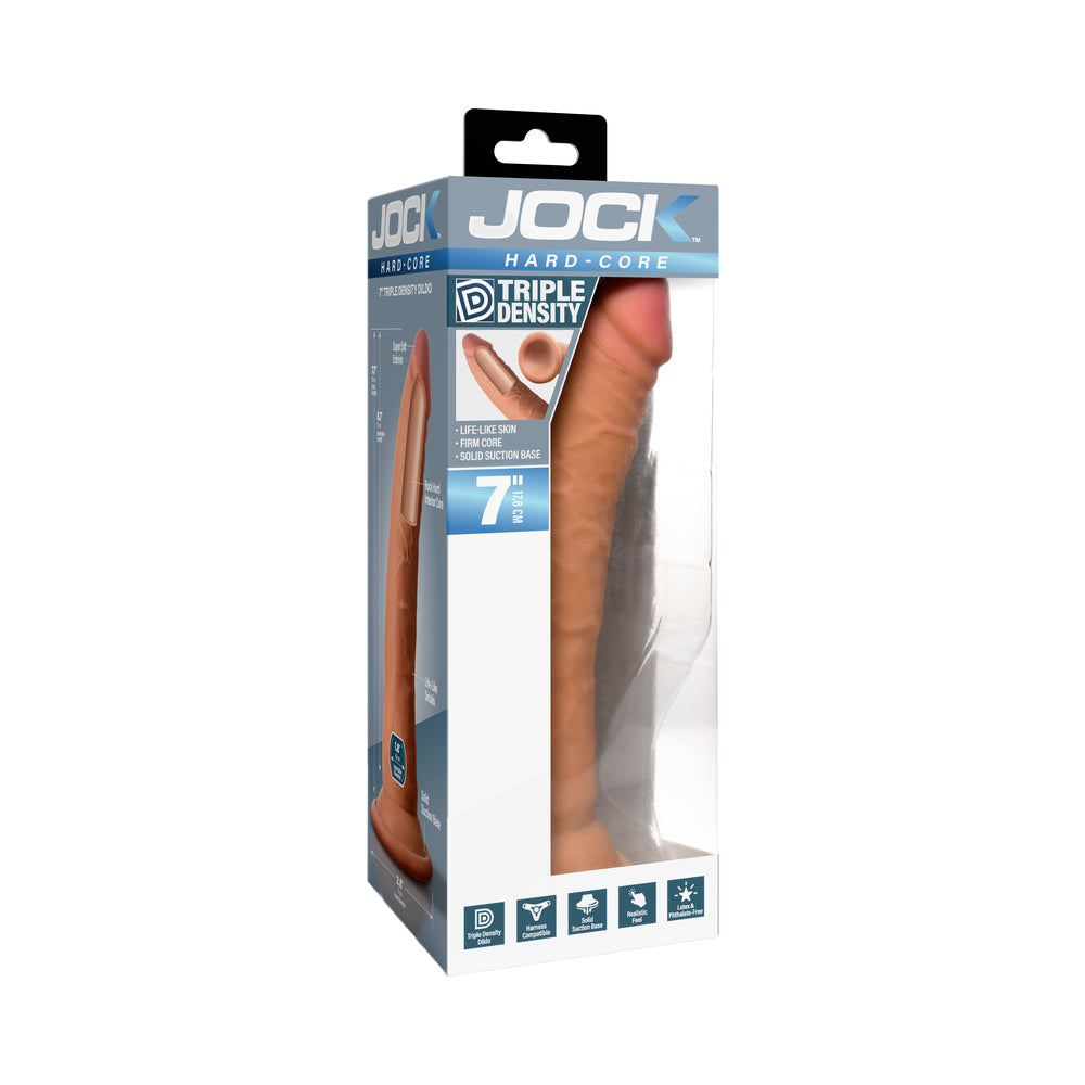 JOCK Hard-Core Triple Density Dildo 7 " Medium