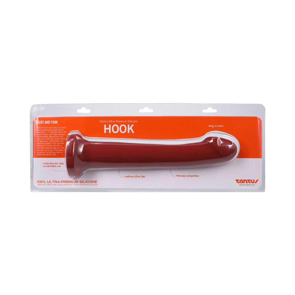 Tantus Hook 9.25 " Dildo Ruby