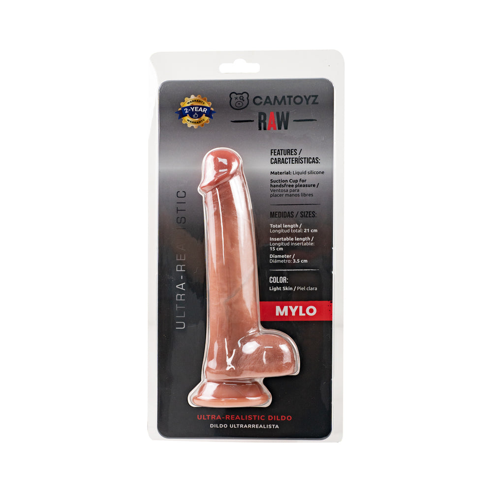 Camtoyz Raw Mylo Ultra-Realistic 8 " Dildo