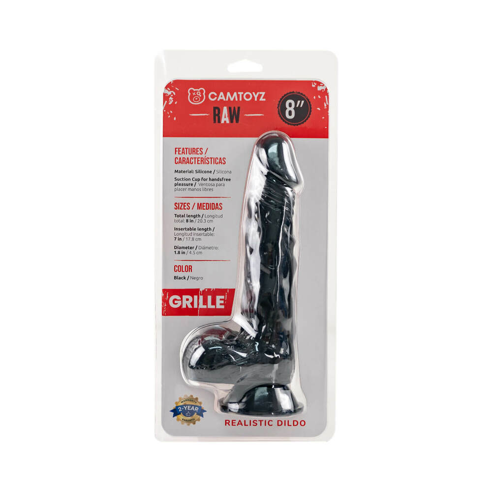 Camtoyz Raw Grille Realistic 8 " Dildo