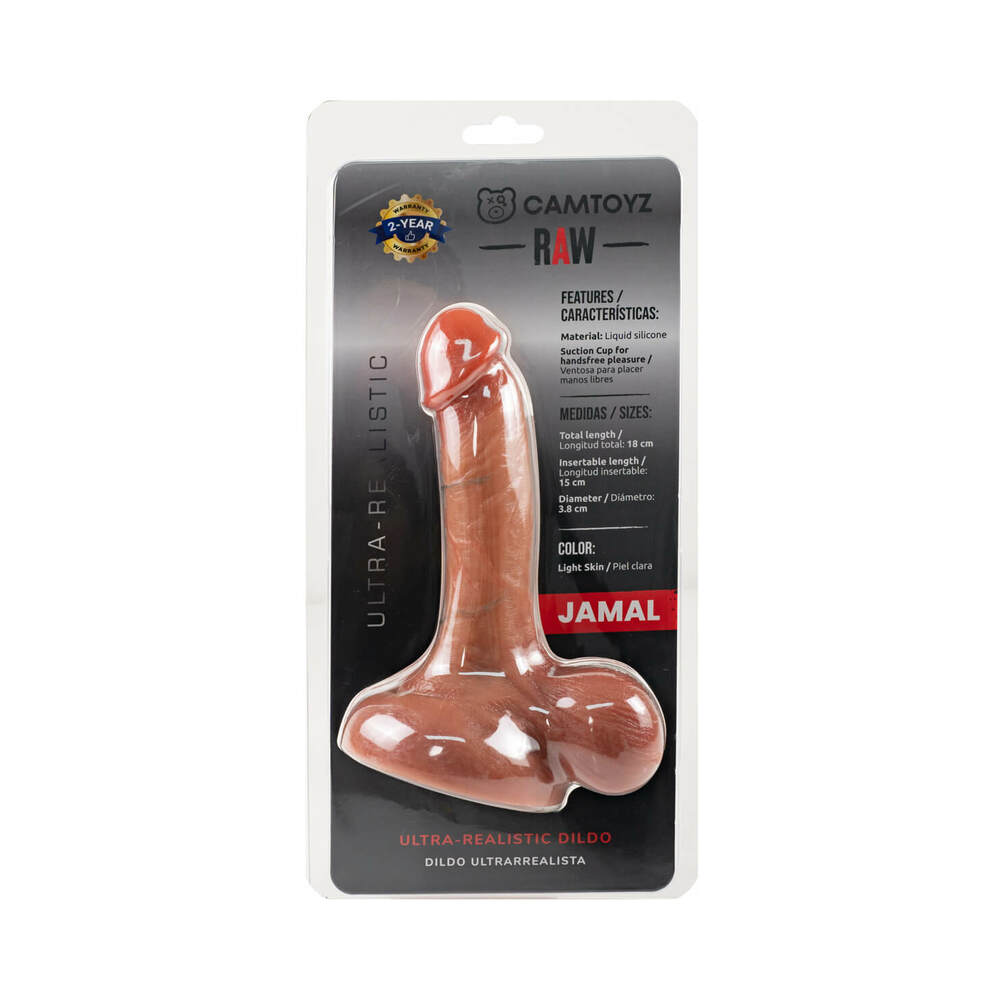 Camtoyz Raw Jamal Ultra-Realistic 7 " Dildo